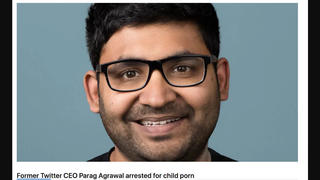 Fact Check: Former Twitter CEO Parag Agrawal Was NOT Arrested For Child Porn