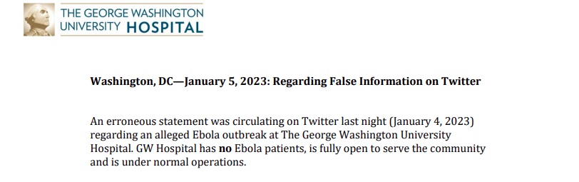 George Washington Hospital Statement on Alleged Ebola Outbreak.png