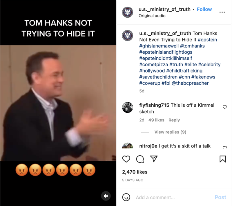 Tom Hanks: Hollywood Child Trafficking Conspiracy Image .png