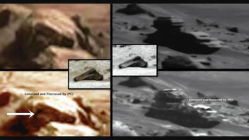 Fact Check: Images Do NOT Prove Existence Of 'Covert Military Base' On Mars