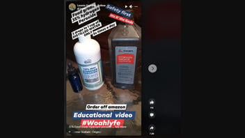 Fact Check: Hydrogen Peroxide Is NOT Treatment For AIDS, Herpes -- Can Cause Serious Harm Or Death If Ingested