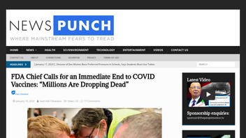 Fact Check: No 'FDA Chief' Called For Immediate End To COVID Vaccines -- Fake 'Millions Are Dropping Dead' Quote Used
