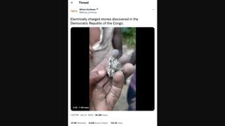 Fact Check: NO 'Electrically Charged' Rocks Discovered In Democratic Republic Of Congo