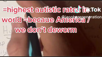 Fact Check: Worms Do NOT Cause Autism -- There Is No Known Cause