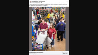 Fact Check: Walmart Was NOT 'Fined Big For Raising Prices Illegally High', Consumers Can NOT Apply To Get $500 In Store Credit