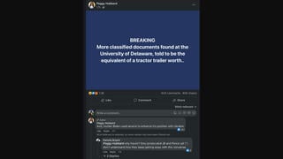 Fact Check: NO Evidence A 'Tractor Trailer Worth' Of Classified Biden Documents Found At University Of Delaware -- Collection Is Closed