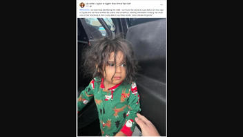 Fact Check: Young Girl Was NOT Found Alone At Gas Station In Multiple Cities