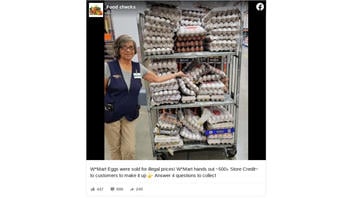 Fact Check: Walmart Did NOT Sell Eggs For 'Illegal Prices,' Customers Can NOT Get $500 Store Credit