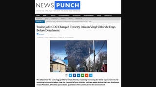 Fact Check: CDC Did NOT Raise 'Lethality' Bar For Vinyl Chloride Just Before Ohio Derailment