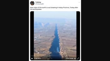 Fact Check: Video Showing 'Breaks In Earth's Crust' Is NOT Hatay Province In Turkey But Shanxi Province In China