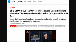 Fact Check: NO Evidence Harvard Medical Student Discovered Secret Mineral That Can Help Someone Lose '52 Lbs in 28 Days'