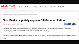 Fact Check: Elon Musk Did NOT Tweet Bill Gates 'Doesn't Know How To Code'