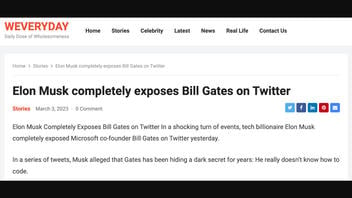 Fact Check: Elon Musk Did NOT Tweet Bill Gates 'Doesn't Know How To Code'