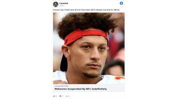 Fact Check: Patrick Mahomes Was NOT Suspended By The NFL -- It's A Fake Story That Leads To An Advertisement