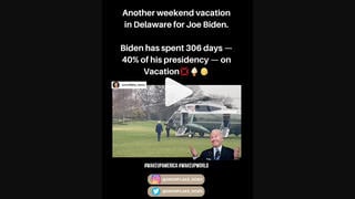 Fact Check: Claim About Biden Having Spent 40 Percent Of His Presidency 'On Vacation' Is Missing Context