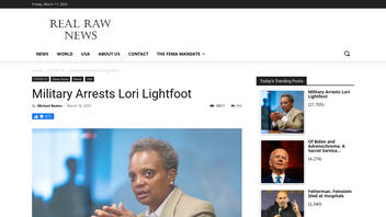 Fact Check: US Military Did NOT Arrest Chicago Mayor Lori Lightfoot