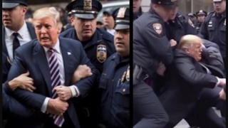 Fact Check: Images Of Trump Arrest Are NOT Real Photos But AI-Generated Images -- There Had Been No Arrest When Photos Appeared