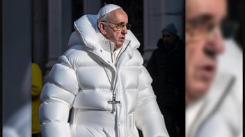 Fact Check: 'Pope Drip' Image Is NOT Real -- Photo of Pope Francis In White Puffer Coat Is An AI Creation