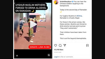 Fact Check: Video Does NOT Show Uyghur Women On 'The Second Day Of Ramadan' in 2023