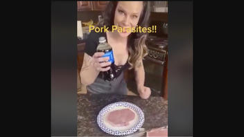Fact Check: Pepsi Does NOT Produce Parasites When Poured On Raw Pork
