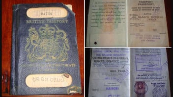 Fact Check: Photos Of Passport Do NOT Prove President Barack Obama Was Born In Kenya -- It was His Father's Passport