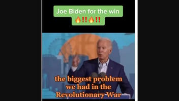 Fact Check: Biden Did NOT Claim Biggest Problem During Revolutionary War Was Lack Of Airports -- He Was Referencing Trump