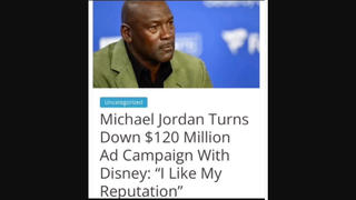 Fact Check: Michael Jordan Did NOT Turn Down $120M Disney Deal On April 3, 2023 -- It's Fictional Story