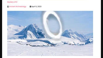 Fact Check: There Is NO 'Dimensional Gateway' In Antarctica -- These Photos Were Edited