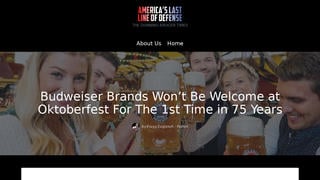 Fact Check: Budweiser Brands Were NOT Uninvited To Munich's Oktoberfest -- They Have Never Been Sold There