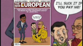 Fact Check: Issue 337 Of The New European Does NOT Feature Cartoon Of Dalai Lama And Zelenskyy -- It's Fake