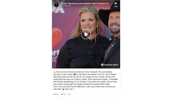 Fact Check: Trisha Yearwood Is NOT Endorsing, Selling Weight-Loss Gummies