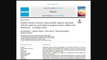 Fact Check: Study Did NOT Prove Wearing Masks Causes Stillbirths, Testicular Dysfunction And Cognitive Decline 'Due To Build-Up Of Carbon Dioxide'