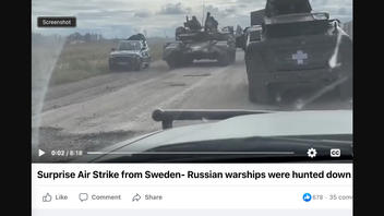 Fact Check: Sweden Did NOT Attack Russia With 'Surprise Air Strike' On May 3, 2023 