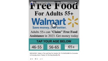 Fact Check: There Are NO 'New Benefits' For Seniors From Walmart Offering $2,888 In Food Assistance