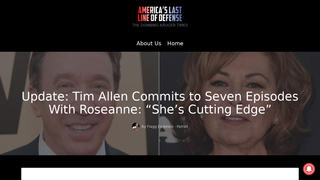 Fact Check: Tim Allen Did NOT Commit To Film Seven Episodes With Roseanne Barr