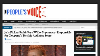 Fact Check: NO Evidence Jada Pinkett Smith Said 'White Supremacy Responsible for Cleopatra's Terrible Audience Score'