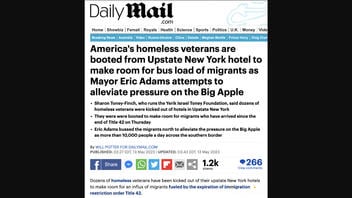 Fact Check: Homeless Veterans Were NOT 'Booted' From New York State Hotel To Make Room For Immigrants