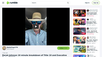 Fact Check: Title 10 And Executive Order 13912 Do NOT Mean Trump Is Still Commander In Chief