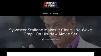 Fact Check: Sylvester Stallone Did NOT Tell Crew There Will Be 'No Woke Crap' On His Movie Set