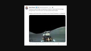 Fact Check: Live Footage Of Apollo 17 Moon Launch Was NOT Faked -- Livestream Technology Existed In 1972