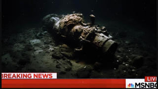 Fact Check: MSNBC Did NOT Broadcast Fake Image Of Titan Wreckage -- It's Mocked-Up News Chyron