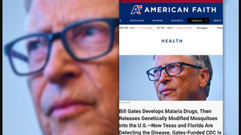 Fact Check: Bill Gates Did NOT Introduce Malaria In Texas And Florida By Releasing Genetically Modified Mosquitoes
