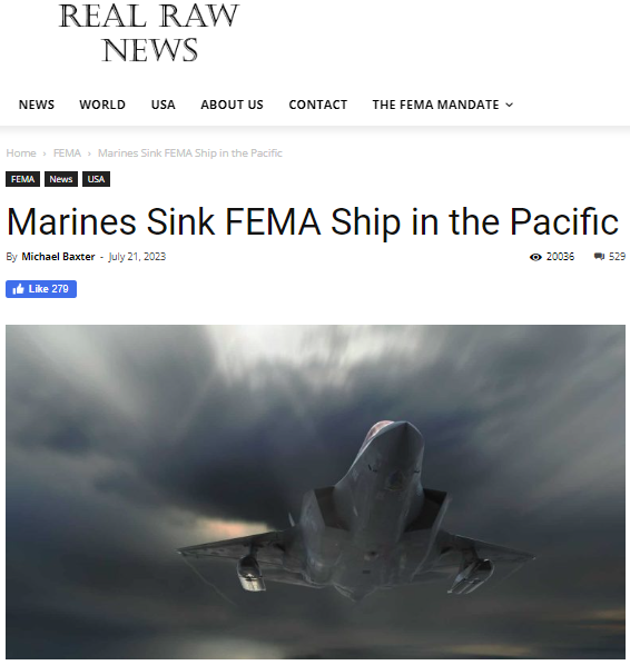 Marines sink FEMA barge.png