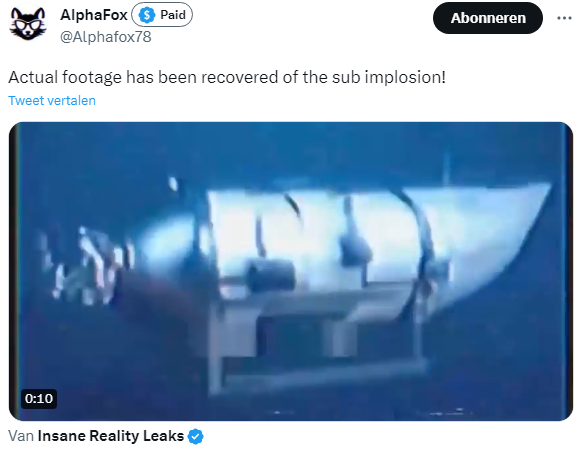 Fact Check: Video Does NOT Show Actual Footage Of The Titan Sub ...