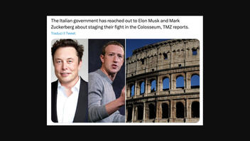 Fact Check: NO Evidence Italian Government 'Reached Out' To Mark Zuckerberg About A Fight At Colosseum 
