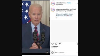 Fact Check: Biden Did NOT Fart On Camera -- The Real Sound Was Microphone Feedback