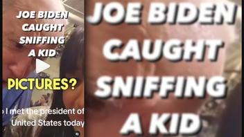 Fact Check: Video Of Joe Biden Meeting Mom And Baby Did NOT Contain Sniffing Sounds -- Audio Added