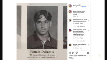 Fact Check: There Is NO Quote Under Ron DeSantis' Yearbook Photo