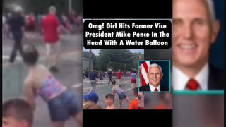 Fact Check: Mike Pence Was NOT Hit With Water Balloon During Parade -- That's County Executive Bruce Blakeman