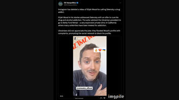 Fact Check: Elijah Wood Did NOT Address Zelenskyy 'In His Stories' On Instagram; Actor Did NOT Offer Ukraine's President 'To Cure His Drug And Alcohol Addiction'